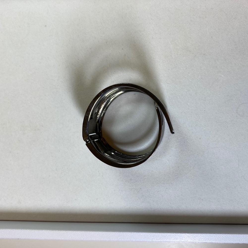 Hematite Statement Clamp Bracelet - image 4